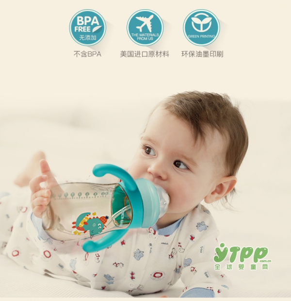 小袋鼠巴布PPSU宽口径防胀气奶瓶   科学防呛•让宝宝爱上喝奶