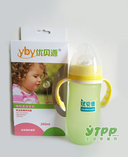 宝宝哺育用品之优贝源硼硅玻璃奶瓶 一款性价比超高的奶瓶