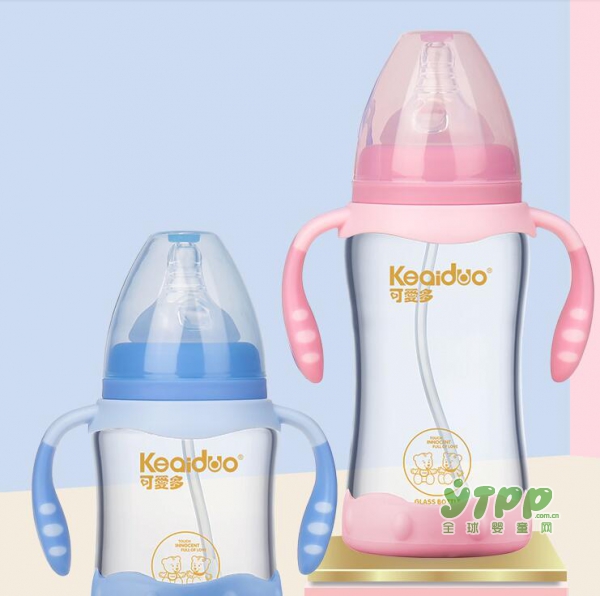 可爱多婴儿晶钻玻璃奶瓶市场沉淀数年 质量稳定 可靠耐用