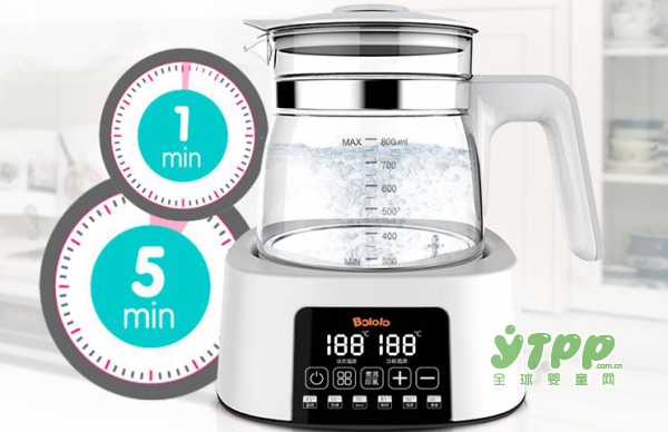 波咯咯智能婴儿暖奶器 24小时智能恒温调奶器