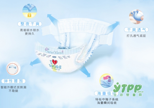 韩国自然花蕾纸尿裤 六大核心技术守护成长