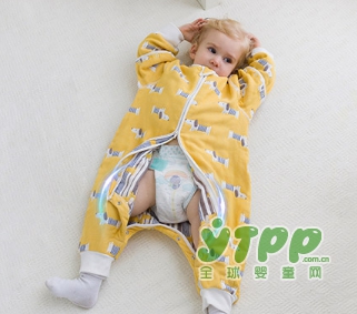 爱布谷婴儿睡袋防踢被   空气纱线助力宝宝成长