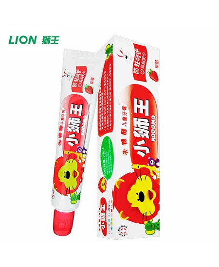 日本獅王LION兒童牙膏 為寶寶的稚嫩牙齒保駕護航