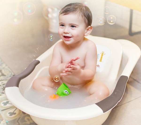 日康婴儿洗澡盆 泡澡·互动·成长