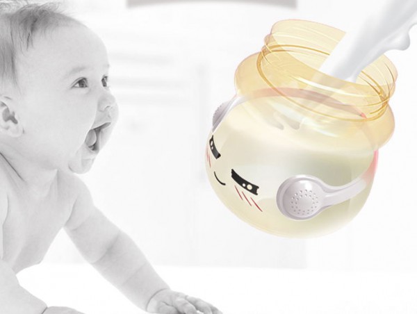 宝升新生儿吸管奶瓶 宽口径宝宝奶瓶