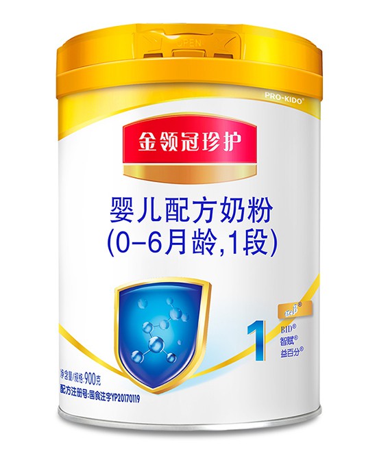 金领冠持续领跑中国奶粉市场  获得母婴行业权威认可