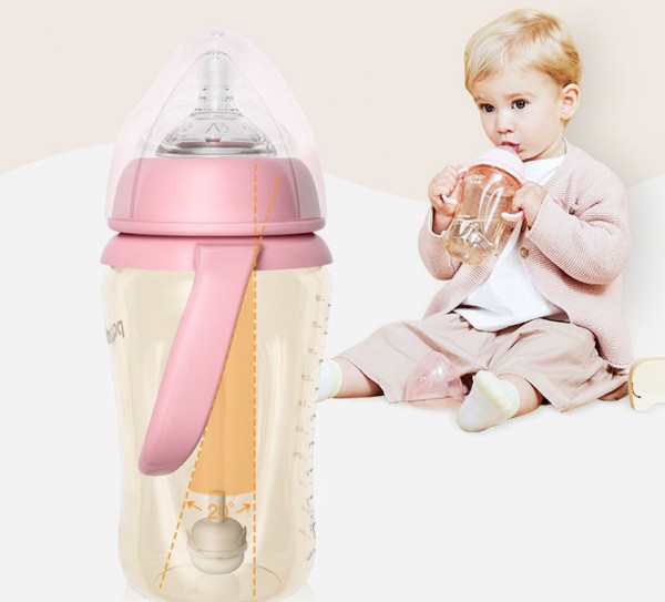 小土豆宽口径婴儿耐摔奶瓶 德国进口PPSU材质防摔防胀气奶瓶