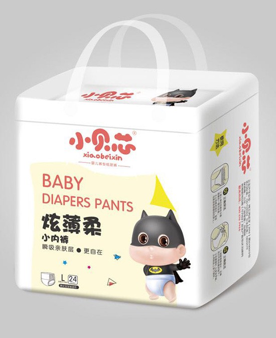 小贝芯婴儿拉拉裤3D立体裁剪·瞬吸干爽 宝宝更舒适