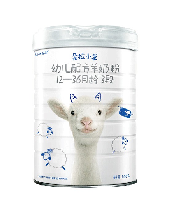 朵拉小羊羊奶粉营养细腻好吸收 给宝宝更好的呵护