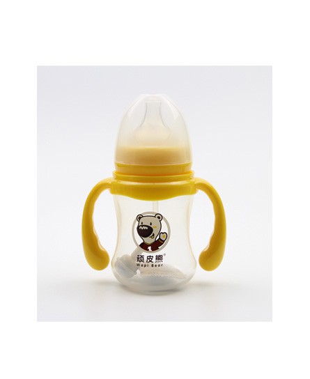 顽皮熊pp奶瓶材质安全·身轻耐用 宝宝值得信赖的好伙伴