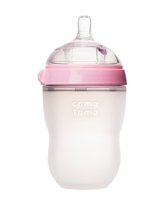 Comotomo可么多么硅胶奶瓶 仿真妈咪乳房 宝宝的断奶神器