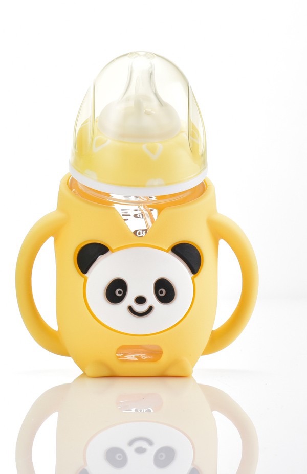 盟宝熊猫玻璃奶瓶  萌趣十足·秋冬时节让喂哺更贴心