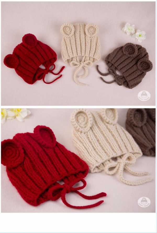 HappyPrince 韩国可爱保暖婴儿帽子  暖冬就从一顶小帽子开始