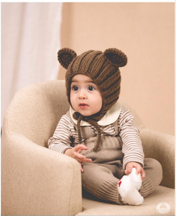 HappyPrince 韩国可爱保暖婴儿帽子  暖冬就从一顶小帽子开始