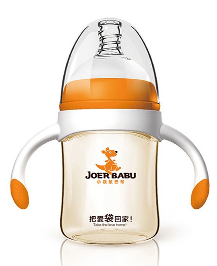 安全健康材质的PPSU奶瓶  小袋鼠巴布奶瓶安全无毒  妈妈更放心