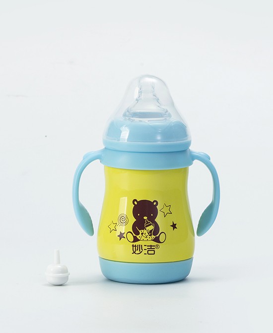 妙洁陶瓷奶瓶材质源自天然  给宝宝安全健康的喂养环境