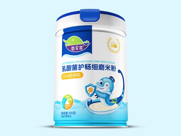 茵宝莱乳酸菌护畅细磨米粉营养美味 强力呵护宝宝健康成长
