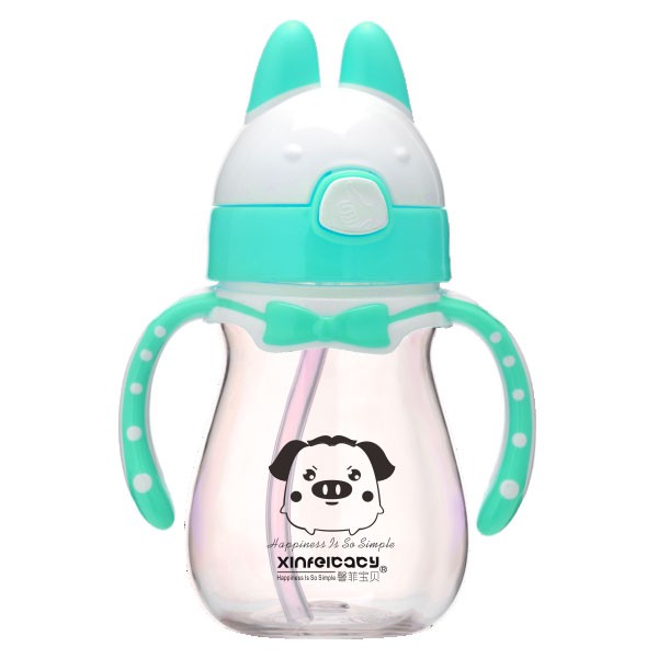 馨菲宝贝吸管水杯稳定性高·携带方便 让宝宝轻松喝水