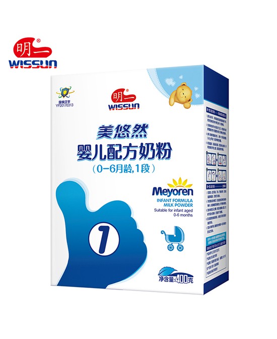 明一美悠然嬰兒配方奶粉特別添加OPO PLUSTM  接近母乳營養(yǎng)