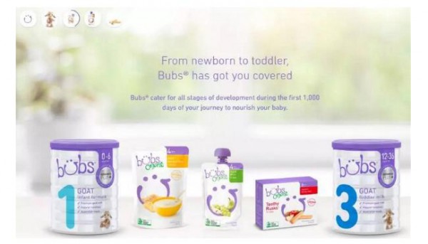 Bubs羊奶粉品牌携手贝因美   抢占高端有机奶粉市场