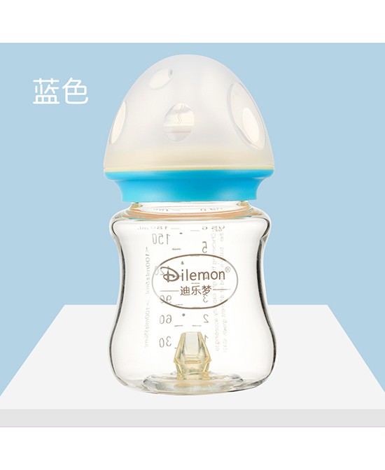 婴儿奶瓶选哪种好？迪乐梦新型防胀气高硼硅玻璃质奶瓶让宝宝吃到熟悉的味道