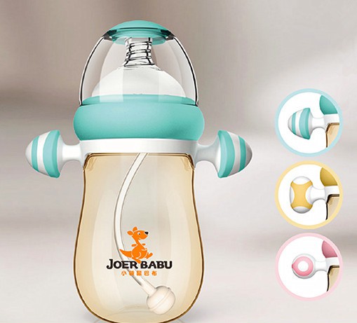 选择材质安全的小袋鼠巴布PPSU奶瓶系列   把爱给宝宝“袋”回家
