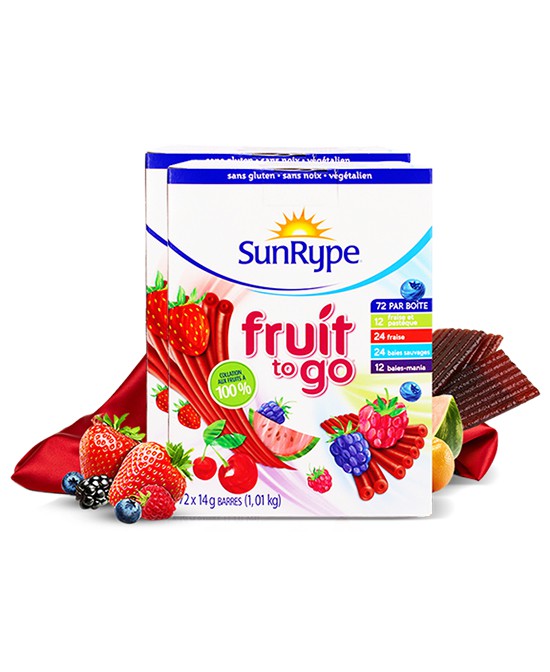 宝宝不吃水果怎么办 SunRype水果条纯天然70年品质保证 开启宝宝的味蕾