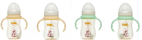 宝宝用的奶瓶选对了吗  CUBI婴儿PPSU系列奶瓶纯净工艺制造