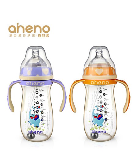 恩尼诺PPSU奶瓶安全材质+防胀气+仿真奶嘴 给宝宝360°的精致呵护