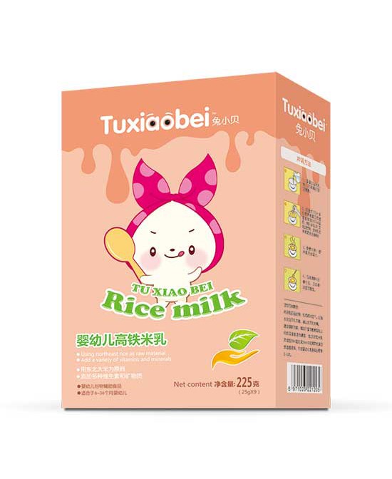 兔小贝高铁营养米乳   营养·健康·安全