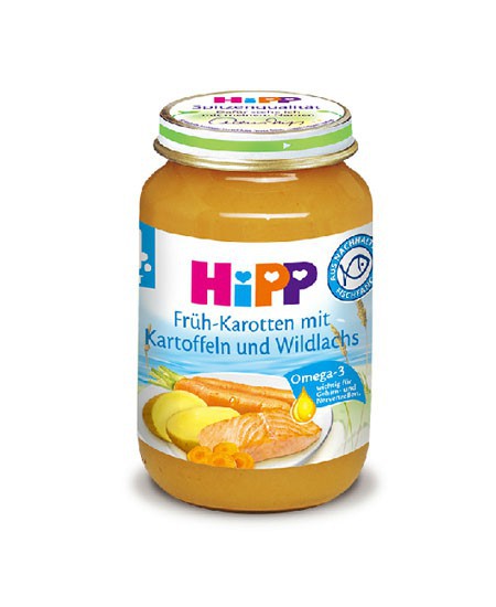宝宝辅食果泥不能少 德国喜宝Hipp果泥系列 让宝宝吃上最纯的健康营养