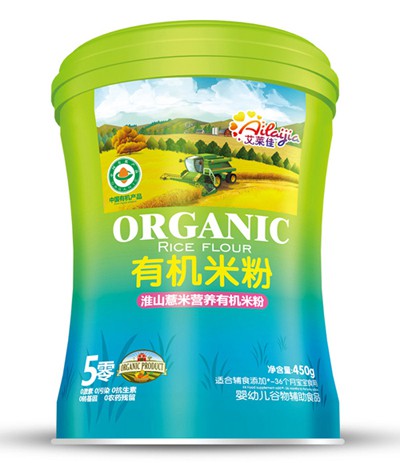 為什么現(xiàn)在都倡導有機食品  艾萊佳有機米粉為幼兒提供有機體驗