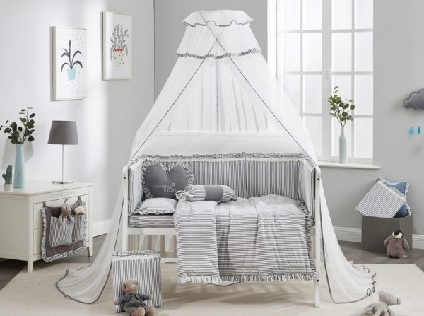 婴儿蚊帐哪种好  蒂爱儿童床全罩式支架蚊帐适用于市场99%的婴儿床