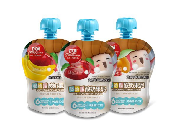 方广果泥新升级：酸奶及水果果泥完美融合 满足宝宝挑剔的味蕾