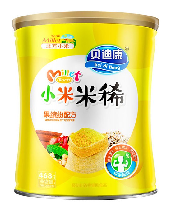 貝迪康嬰兒輔食采用純天然原料  營養(yǎng)更均衡