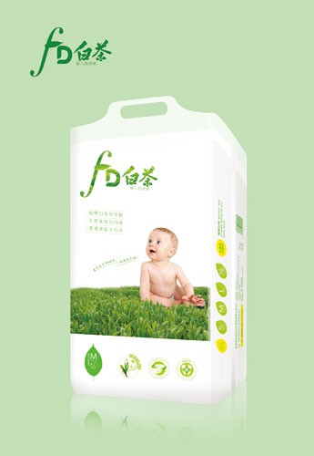 FD白茶婴儿纸尿裤淡淡茶香  有效防止宝宝尿疹的发生