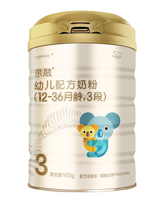 咔哇熊亲融奶粉 从新西兰到中国 品质始终如一