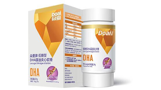 朵愛低糖型DHA藻油夾心軟糖  DHA+蛋白質(zhì)雙重營養(yǎng)更適合寶寶嬌嫩的腸胃