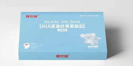 健优仙DHA藻油叶黄素酯凝胶糖果   双效补充•强强联合效果更佳