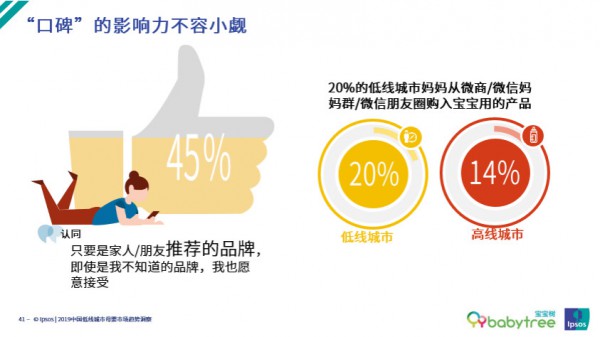 聚焦母婴下沉市场 宝宝树携手益普索发布《2019年中国低线城市母婴市场趋势洞察报告》