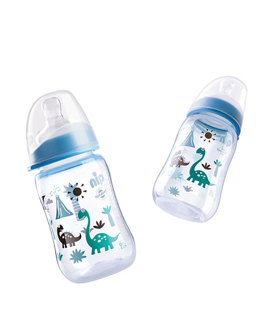 奶瓶是选择宽口径还是标准口径？昵哺NIP宽口玻璃奶瓶 满足宝宝的生理需求