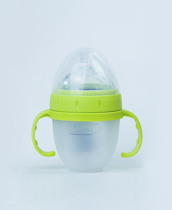 优贝源硅胶奶瓶材质安全·实用耐用 宝宝成长好伙伴
