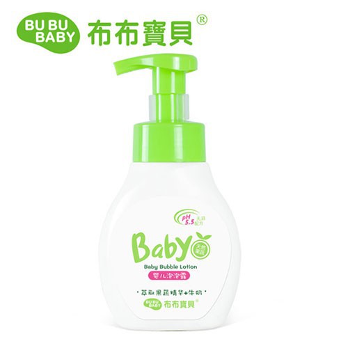布布宝贝洗发沐浴露系列果蔬精粹·安全健康 温和呵护宝宝肌肤