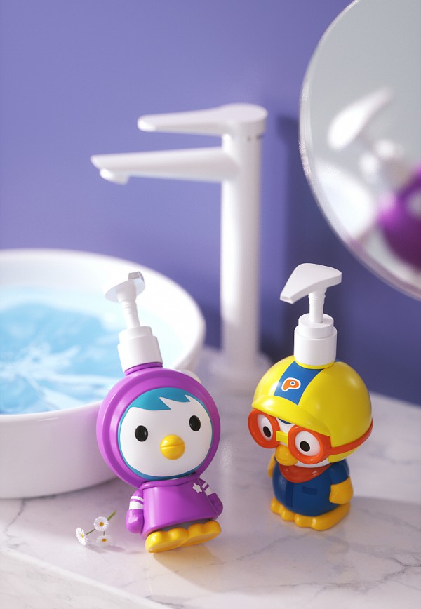 韩国啵乐乐儿童牙膏 含氟可吞咽 萌趣造型让宝宝爱上刷牙