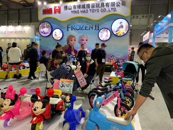 婴童品牌网CTE中国玩具展|鹰豪玩具有限公司罗总：授权·短视频·创新 握当下·赢未来