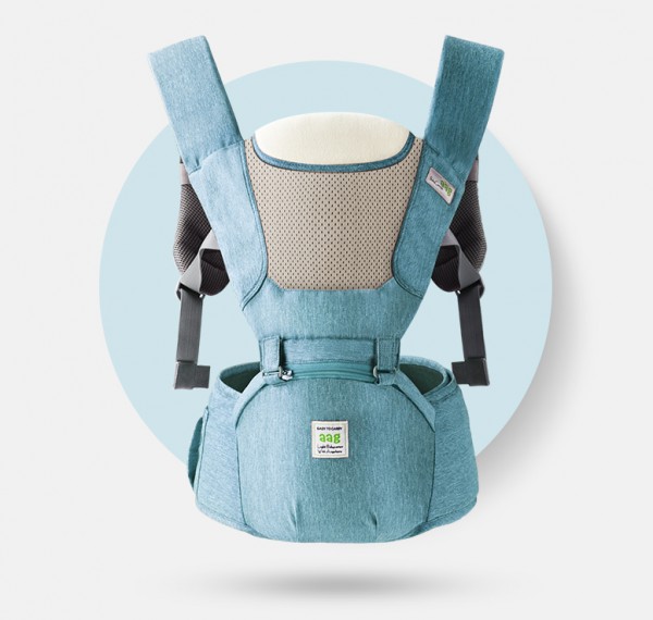 aag婴儿横坐前抱式背带腰凳   科学32°角·坐凳安全更舒适