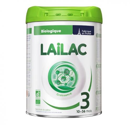 Lailac有机奶粉科学蛋白配比   多方面助力宝宝吸收营养