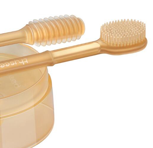 世喜婴幼儿硅胶乳牙刷    安全柔软·温和清洁不留死角