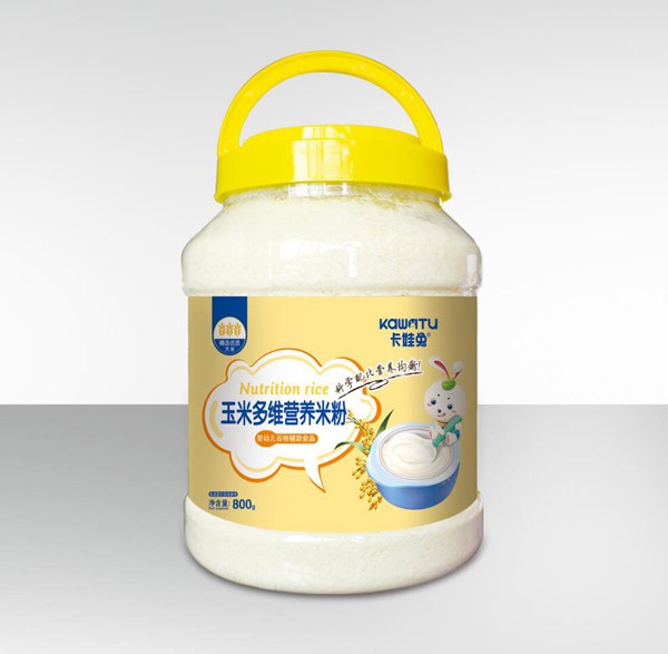 卡娃兔辅食米粉系列    粉质细腻·口感香醇满足不同宝宝的营养需求