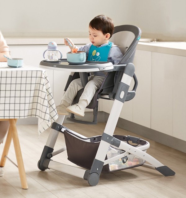 可优比儿童多功能可折叠餐椅   畅享大空间·用餐玩耍两不误